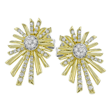 Earring in 18k Gold with Diamonds