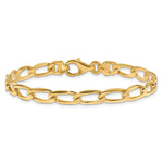 14K 5.9mm Hand-Polished Open Link Chain