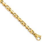14k 5.5mm Fancy Link Bracelet