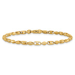 14K 3.1mm Fancy Link Chain