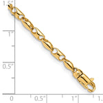 14K 3.1mm Fancy Link Bracelet
