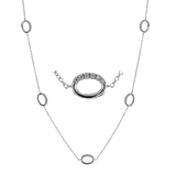 Necklace in 18k Gold with Diamonds