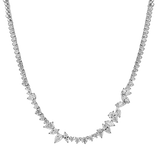 Necklace in 18k Gold with Diamonds