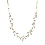 Necklace in 14k Gold with Diamonds