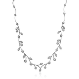 Necklace in 14k Gold with Diamonds