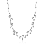 Necklace in 14k Gold with Diamonds