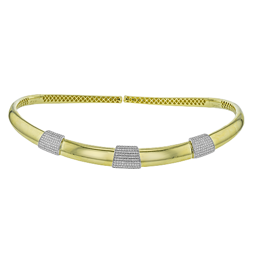 Choker in 18k Gold with Diamonds
