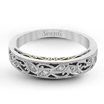 Anniversary Ring in 18k Gold with Diamonds