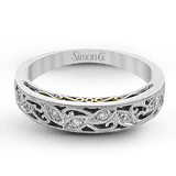 Anniversary Ring in 18k Gold with Diamonds