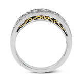 Anniversary Ring in 18k Gold with Diamonds