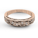 Anniversary Ring in 18k Gold with Diamonds