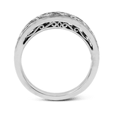 Anniversary Ring in 18k Gold with Diamonds