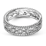 Anniversary Ring in 18k Gold with Diamonds