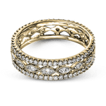 Anniversary Ring in 18k Gold with Diamonds