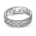 Anniversary Ring in 18k Gold with Diamonds