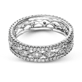 Anniversary Ring in 18k Gold with Diamonds