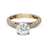 Wedding Set in 18k Gold with Diamonds