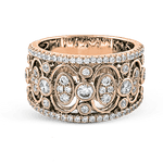 Right Hand Ring in 18k Gold with Diamonds