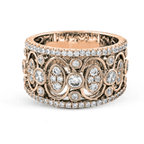 Right Hand Ring in 18k Gold with Diamonds