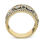 Right Hand Ring in 18k Gold with Diamonds