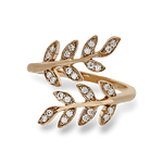 Right Hand Ring in 18k Gold with Diamonds