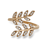 Right Hand Ring in 18k Gold with Diamonds