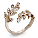Right Hand Ring in 18k Gold with Diamonds