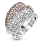 Right Hand Ring in 18k Gold with Diamonds