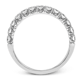 Anniversary Ring in 18k Gold with Diamonds