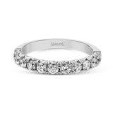 Anniversary Ring in 18k Gold with Diamonds