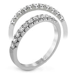 Anniversary Ring in 18k Gold with Diamonds