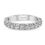 Anniversary Ring in 18k Gold with Diamonds