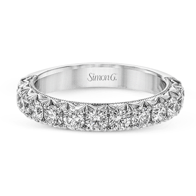 Anniversary Ring in 18k Gold with Diamonds