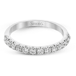 Anniversary Ring in 18k Gold with Diamonds