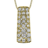 Pendant in 18k Gold with Diamonds