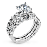 Wedding Set in 18k Gold with Diamonds