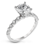 Wedding Set in 18k Gold with Diamonds