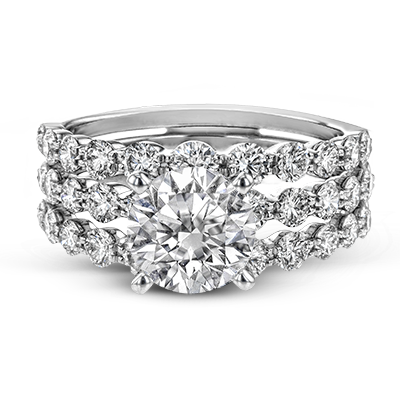 Wedding Set in 18k Gold with Diamonds