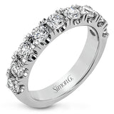 Anniversary Ring in 18k Gold with Diamonds