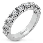 Anniversary Ring in 18k Gold with Diamonds