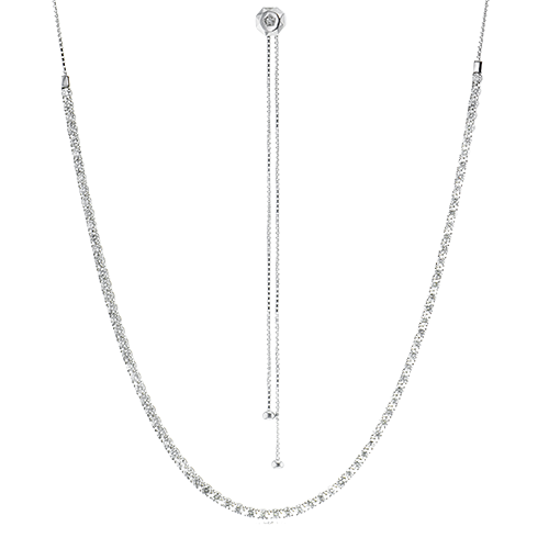Necklace in 18k Gold with Diamonds