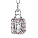 Pendant in 18k Gold with Diamonds