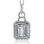 Pendant in 18k Gold with Diamonds