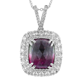 Color Pendant in 18k Gold with Diamonds