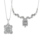 Pendant in 18k Gold with Diamonds