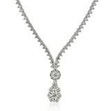 Necklace in 18k Gold with Diamonds