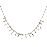 Necklace in 18k Gold with Diamonds