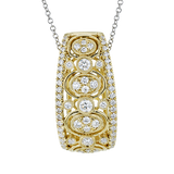 Pendant in 18k Gold with Diamonds