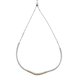 Necklace in 18k Gold with Diamonds