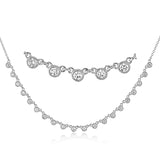 Necklace in 18k Gold with Diamonds